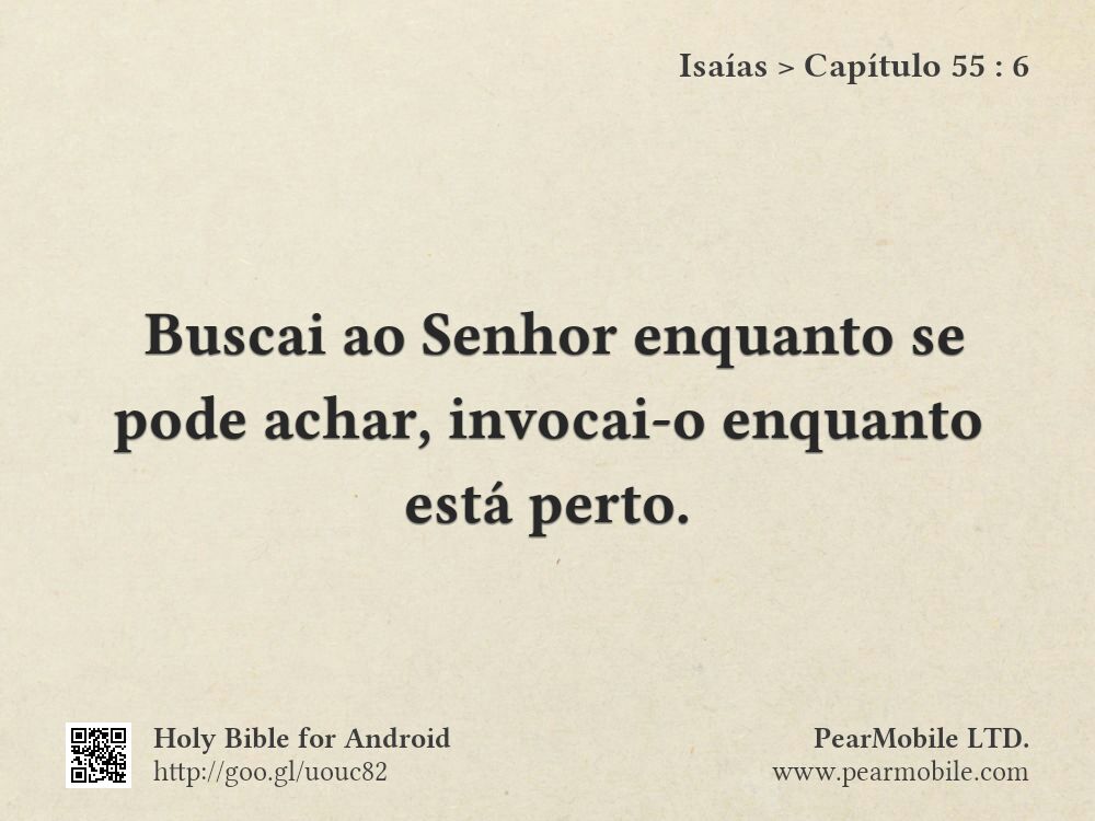 Isaías, Capítulo 55:6